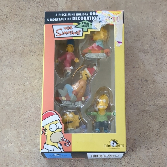 Other - The Simpsons Holiday Mini Ornament Set by